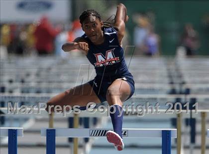 Thumbnail 1 in CIF SS Masters Track & Field Championships  photogallery.