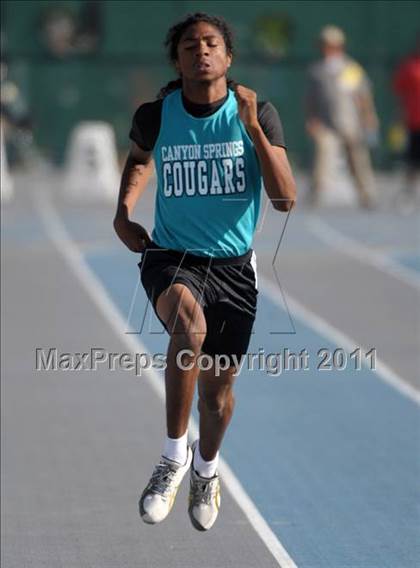 Thumbnail 1 in CIF SS Masters Track & Field Championships  photogallery.
