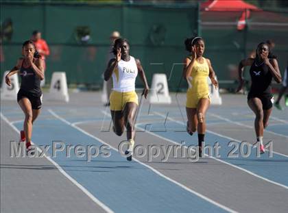 Thumbnail 2 in CIF SS Masters Track & Field Championships  photogallery.