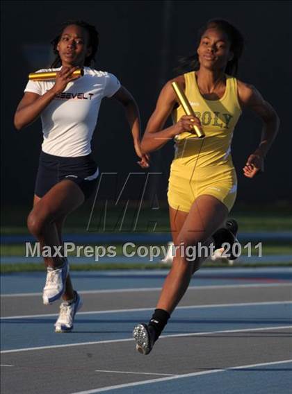 Thumbnail 2 in CIF SS Masters Track & Field Championships  photogallery.