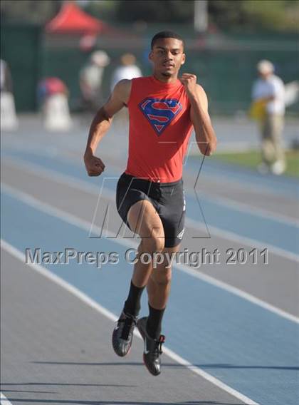 Thumbnail 2 in CIF SS Masters Track & Field Championships  photogallery.