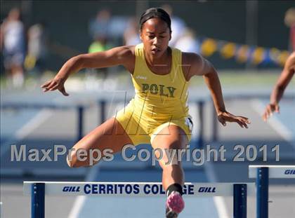 Thumbnail 2 in CIF SS Masters Track & Field Championships  photogallery.