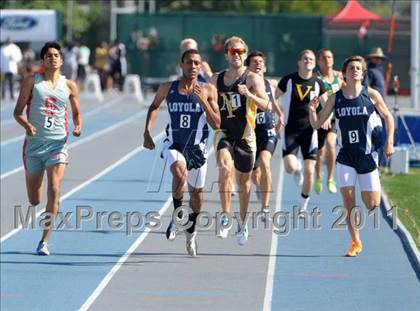Thumbnail 2 in CIF SS Masters Track & Field Championships  photogallery.