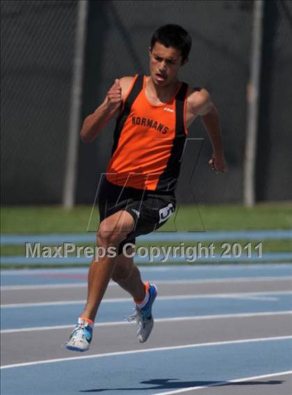 Thumbnail 1 in CIF SS Masters Track & Field Championships  photogallery.