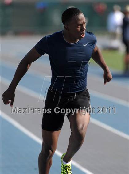 Thumbnail 2 in CIF SS Masters Track & Field Championships  photogallery.