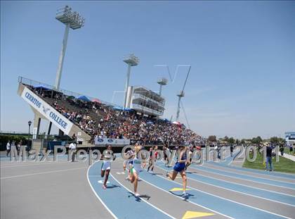 Thumbnail 1 in CIF SS Masters Track & Field Championships  photogallery.