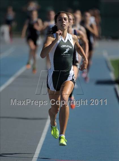 Thumbnail 1 in CIF SS Masters Track & Field Championships  photogallery.