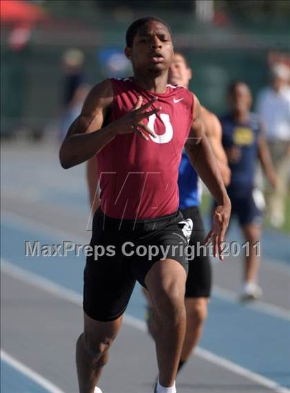 Thumbnail 3 in CIF SS Masters Track & Field Championships  photogallery.