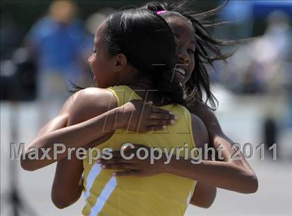 Thumbnail 3 in CIF SS Masters Track & Field Championships  photogallery.