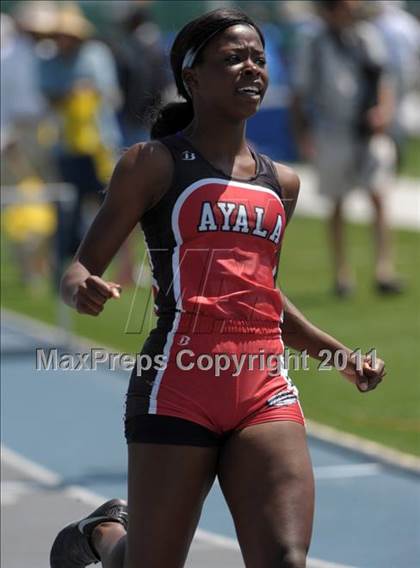 Thumbnail 2 in CIF SS Masters Track & Field Championships  photogallery.
