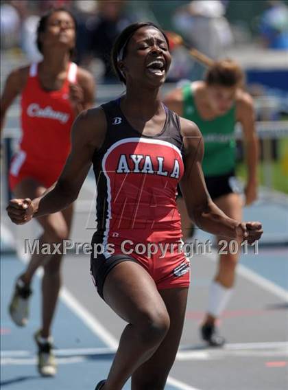 Thumbnail 3 in CIF SS Masters Track & Field Championships  photogallery.