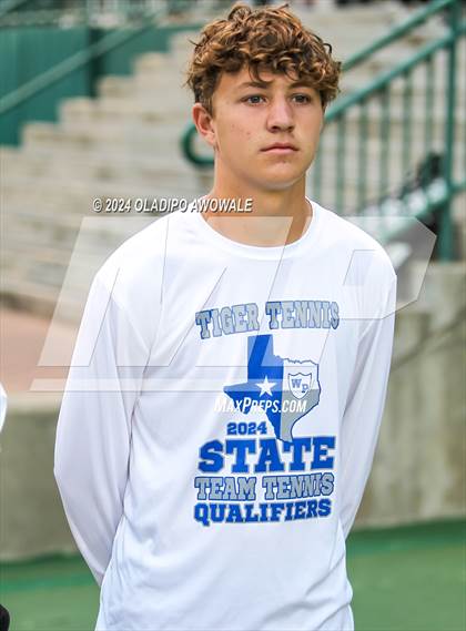 Thumbnail 1 in Randall vs Wills Point (UIL 4A Tennis Finals) photogallery.