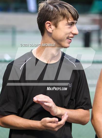 Thumbnail 2 in Randall vs Wills Point (UIL 4A Tennis Finals) photogallery.