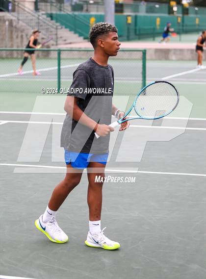 Thumbnail 2 in Randall vs Wills Point (UIL 4A Tennis Finals) photogallery.