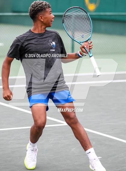 Thumbnail 3 in Randall vs Wills Point (UIL 4A Tennis Finals) photogallery.