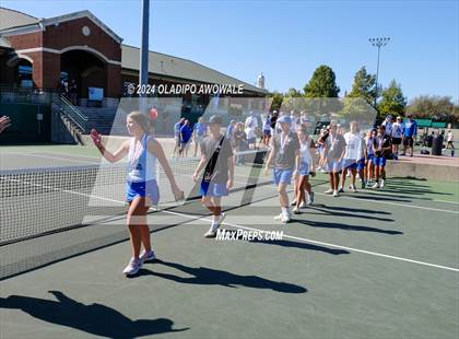 Thumbnail 3 in Randall vs Wills Point (UIL 4A Tennis Finals) photogallery.