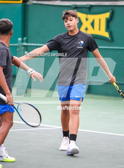 Thumbnail 2 in Randall vs Wills Point (UIL 4A Tennis Finals) photogallery.