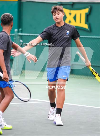 Thumbnail 3 in Randall vs Wills Point (UIL 4A Tennis Finals) photogallery.