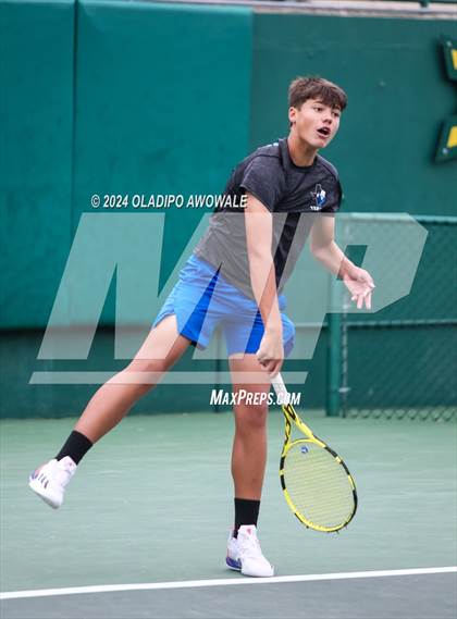 Thumbnail 2 in Randall vs Wills Point (UIL 4A Tennis Finals) photogallery.
