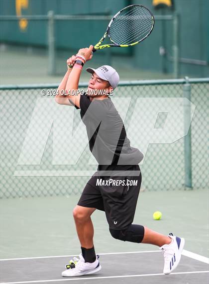 Thumbnail 2 in Randall vs Wills Point (UIL 4A Tennis Finals) photogallery.