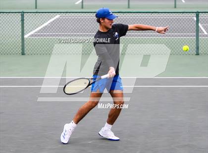 Thumbnail 2 in Randall vs Wills Point (UIL 4A Tennis Finals) photogallery.