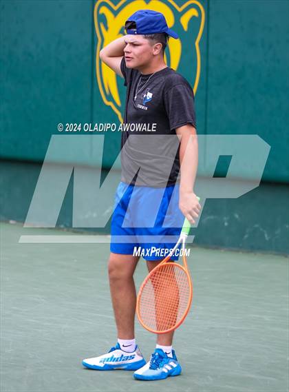 Thumbnail 2 in Randall vs Wills Point (UIL 4A Tennis Finals) photogallery.
