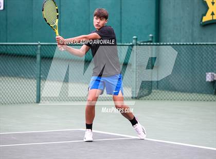 Thumbnail 1 in Randall vs Wills Point (UIL 4A Tennis Finals) photogallery.