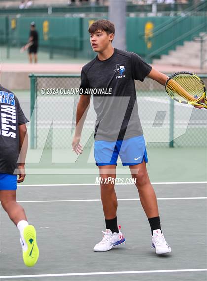 Thumbnail 1 in Randall vs Wills Point (UIL 4A Tennis Finals) photogallery.