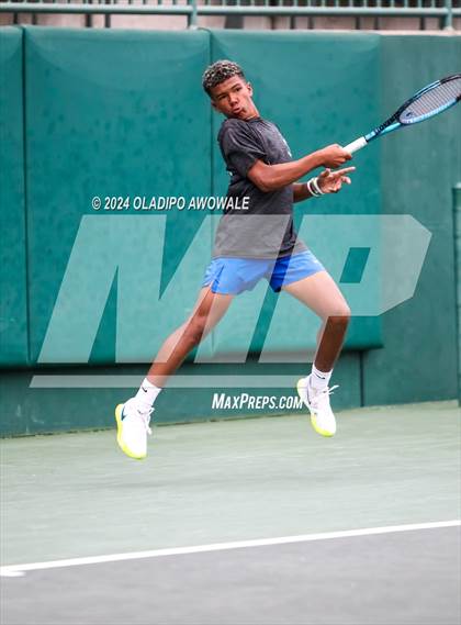 Thumbnail 3 in Randall vs Wills Point (UIL 4A Tennis Finals) photogallery.