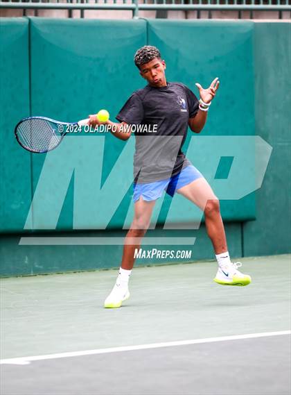 Thumbnail 2 in Randall vs Wills Point (UIL 4A Tennis Finals) photogallery.