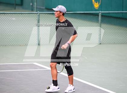 Thumbnail 2 in Randall vs Wills Point (UIL 4A Tennis Finals) photogallery.