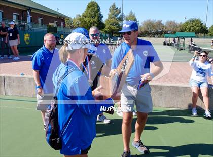 Thumbnail 3 in Randall vs Wills Point (UIL 4A Tennis Finals) photogallery.