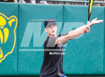 Thumbnail 3 in Randall vs Wills Point (UIL 4A Tennis Finals) photogallery.