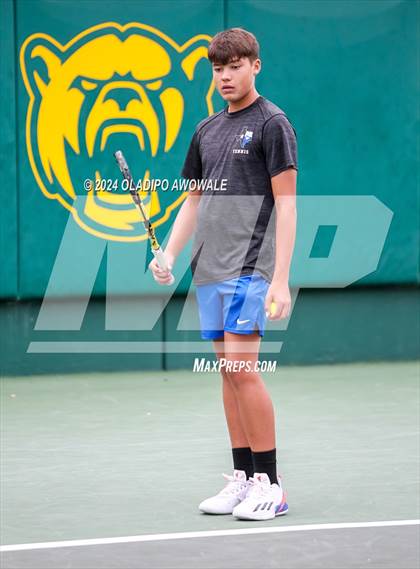 Thumbnail 2 in Randall vs Wills Point (UIL 4A Tennis Finals) photogallery.