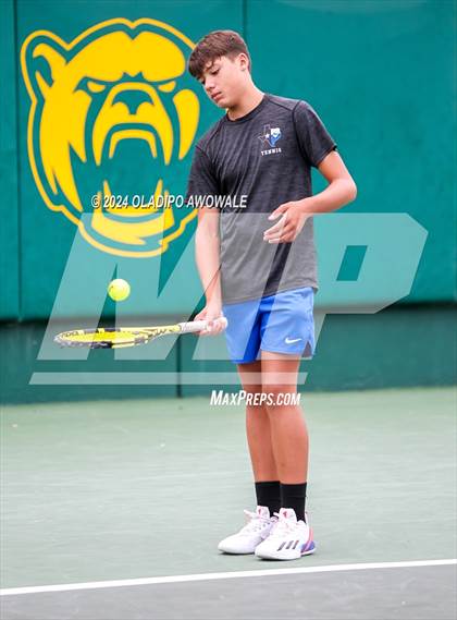 Thumbnail 3 in Randall vs Wills Point (UIL 4A Tennis Finals) photogallery.