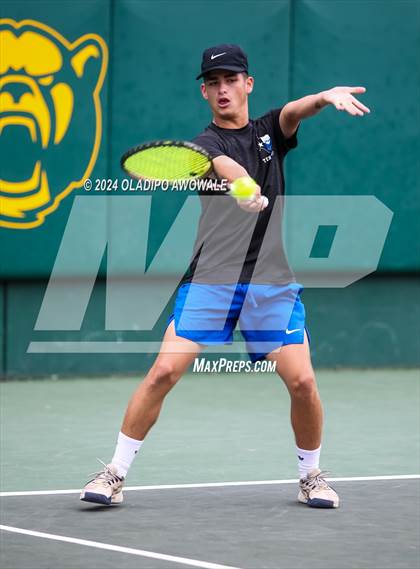 Thumbnail 2 in Randall vs Wills Point (UIL 4A Tennis Finals) photogallery.