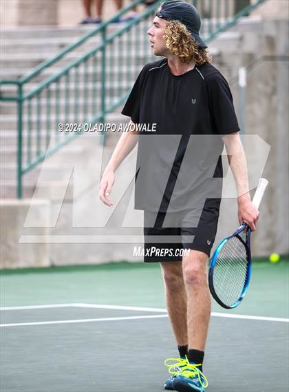 Thumbnail 2 in Randall vs Wills Point (UIL 4A Tennis Finals) photogallery.