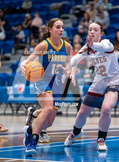 Thumbnail 1 in Parowan vs. North Sevier (UHSAA 2A 5th/6th Place) photogallery.