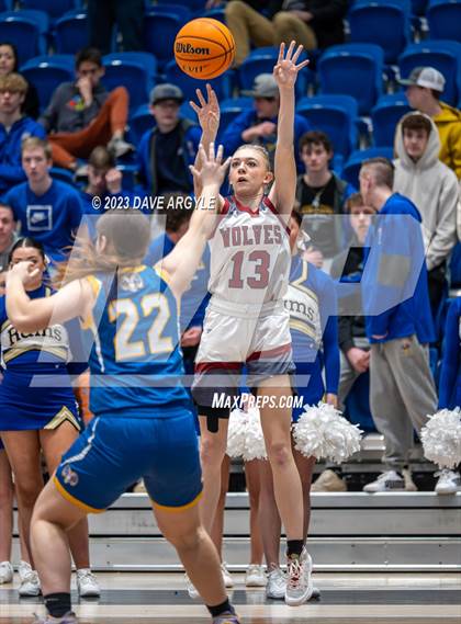 Thumbnail 2 in Parowan vs. North Sevier (UHSAA 2A 5th/6th Place) photogallery.