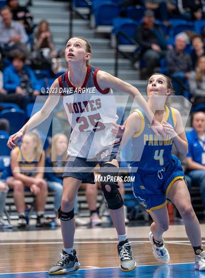 Thumbnail 2 in Parowan vs. North Sevier (UHSAA 2A 5th/6th Place) photogallery.