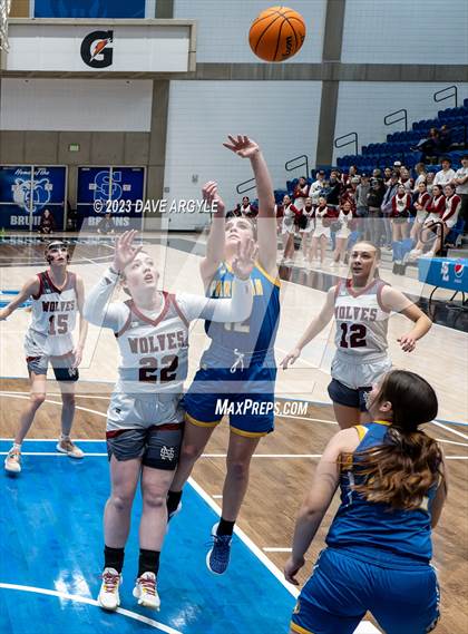 Thumbnail 2 in Parowan vs. North Sevier (UHSAA 2A 5th/6th Place) photogallery.