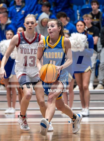 Thumbnail 1 in Parowan vs. North Sevier (UHSAA 2A 5th/6th Place) photogallery.