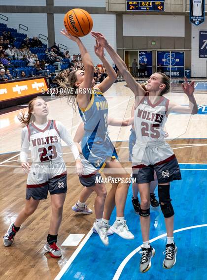 Thumbnail 1 in Parowan vs. North Sevier (UHSAA 2A 5th/6th Place) photogallery.