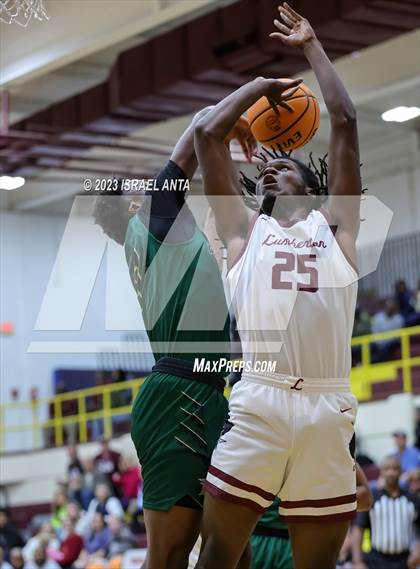 Thumbnail 2 in Pinecrest vs Lumberton (2023 Robeson County Shootout) photogallery.