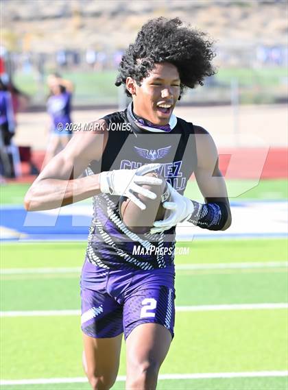 Thumbnail 1 in Greenway vs. Cesar Chavez (O'Connor 7 on 7 -  Saturday Night Lights) photogallery.