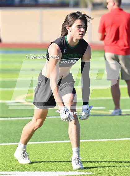Thumbnail 2 in Greenway vs. Cesar Chavez (O'Connor 7 on 7 -  Saturday Night Lights) photogallery.