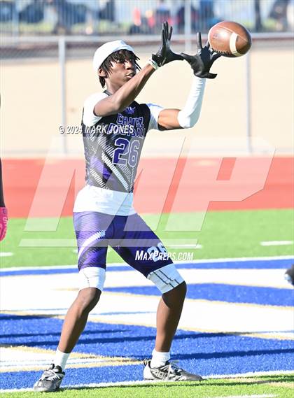 Thumbnail 3 in Greenway vs. Cesar Chavez (O'Connor 7 on 7 -  Saturday Night Lights) photogallery.
