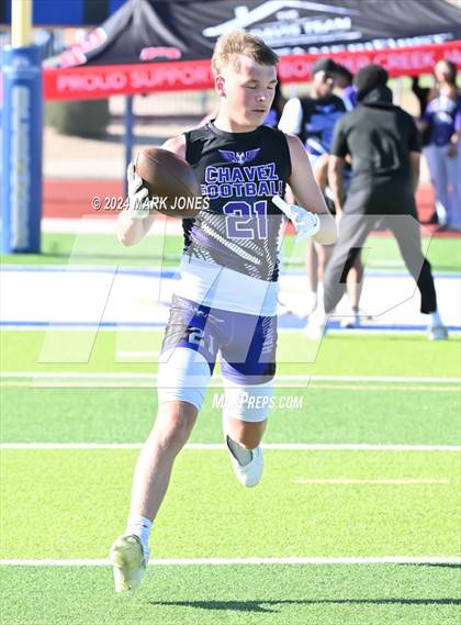 Thumbnail 3 in Greenway vs. Cesar Chavez (O'Connor 7 on 7 -  Saturday Night Lights) photogallery.