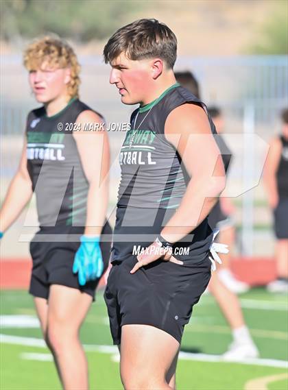 Thumbnail 1 in Greenway vs. Cesar Chavez (O'Connor 7 on 7 -  Saturday Night Lights) photogallery.