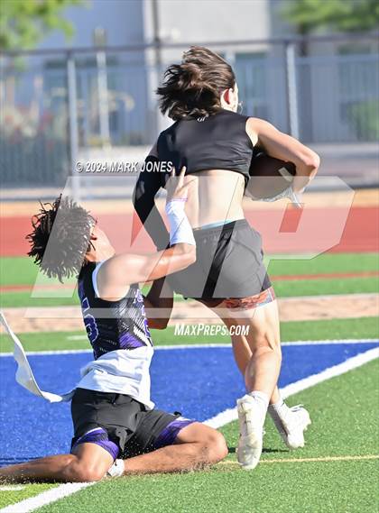 Thumbnail 2 in Greenway vs. Cesar Chavez (O'Connor 7 on 7 -  Saturday Night Lights) photogallery.